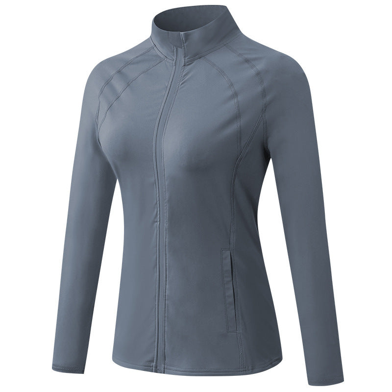 Sports Jacket Slim Fit Sports Yoga Long Sleeve