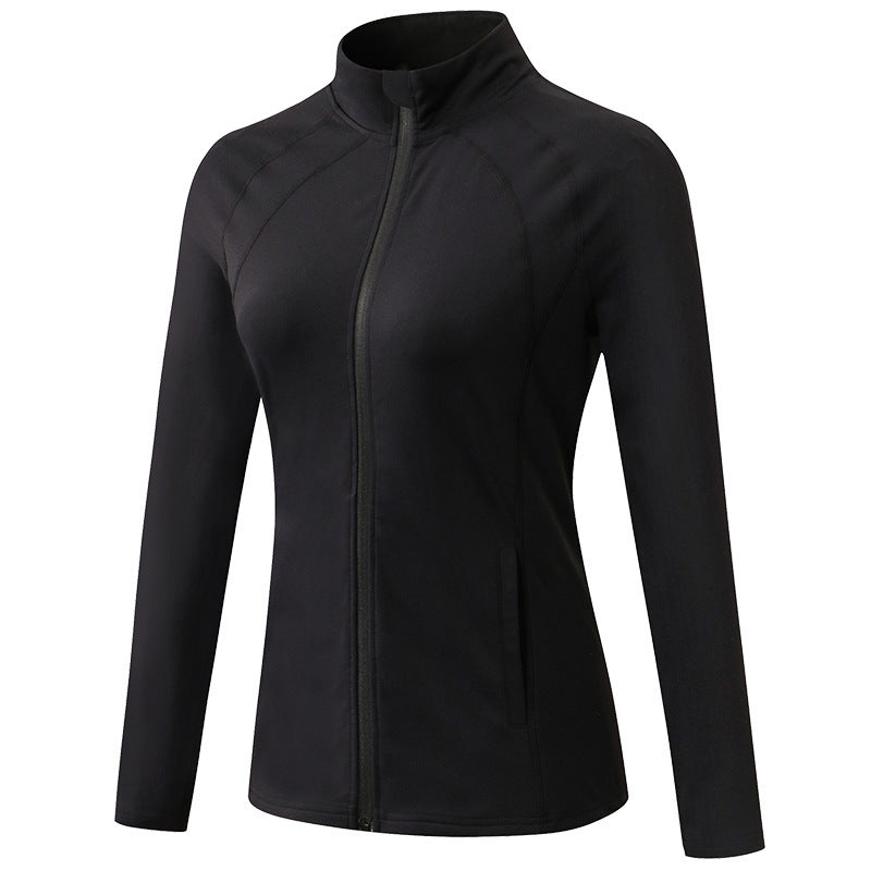 Sports Jacket Slim Fit Sports Yoga Long Sleeve