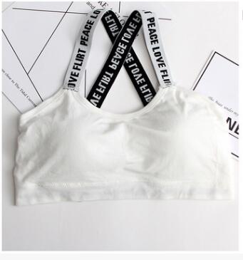 Top Fitness Letters Yoga Bra