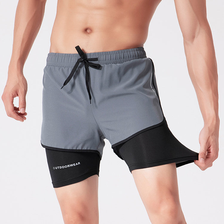 Men's Drawstring Sports Shorts